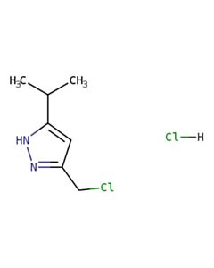 Astatech 3-(CHLOROMETHYL)-5-ISOPROPYL-1H-PYRAZOLE HCL; 1G; Purity 95%; MDL-MFCD31718925